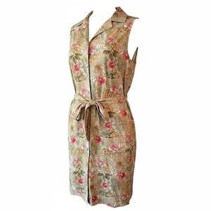 K Petite Floral Maxi Dress Size 12